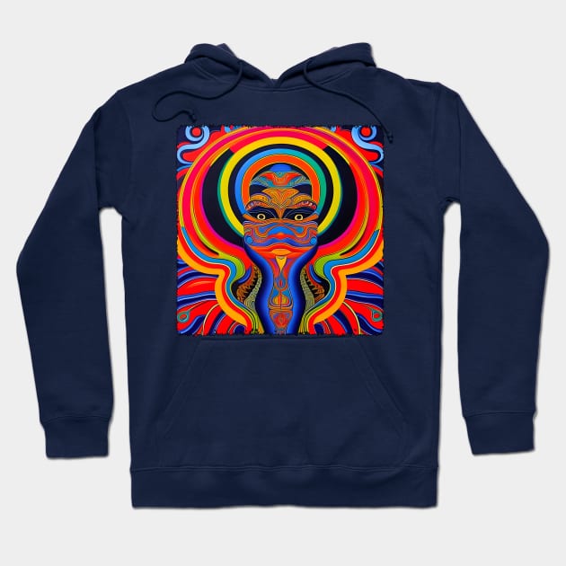 New World Gods (10) - Mesoamerican Inspired Psychedelic Art Hoodie by TheThirdEye